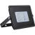 Прожектор светодиодный 2835 SMD 30Вт 6400K IP65  AC220V/50Hz, черный  с матовым стеклом , LL-920