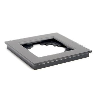 Рамка 1-я стекло Графит Катрин