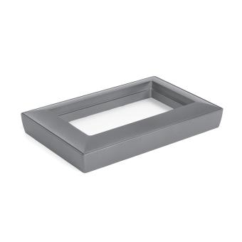 Рамка  2-я без перемычки Графит Катрин