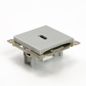 Розетка HDMI Серебро Катрин
