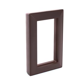 Рамка  2-я без перемычки Шоколад Катрин