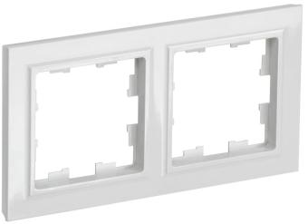 Рамка 2-я Белый Brite