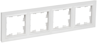 Рамка 4-я Арктический Белый Brite