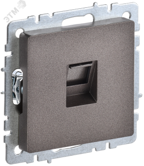 Розетка RJ45 кат.5Е С/У Бронза Brite