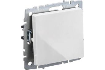 Переключатель 1-кл 10А С/У перекрестный Белый Brite