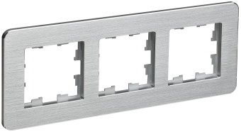 Рамка 3-я Металл Алюминий RE AL Brite