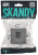 Розетка RJ45 кат.5Е С/У Серый Skandy