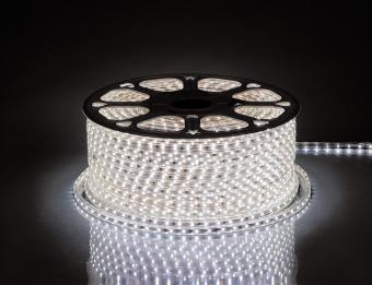 Лента светодиодная 220V 4,4Вт/м IP68 60SMD/3528 белый LS704 Feron