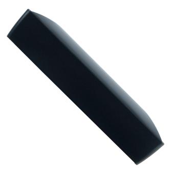 Рамка  2-я без перемычки Черный Катрин