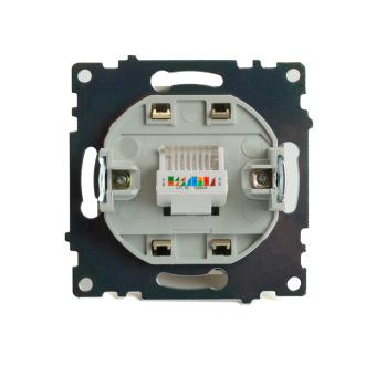 Розетка RJ-45 С/У Золото Катрин