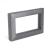 Рамка 2-я без перемычки Графит Катрин Рамка 2-я без перемычки Графит Катрин