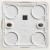 Розетка RJ45 кат.5Е О/У Белый Etude