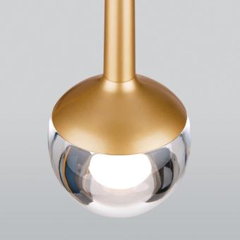 Подвесной светильник DLS028 6W 4200K золото Elektrostandard