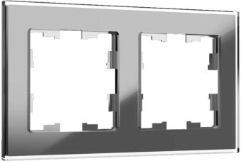 Рамка 2-я Стекло Серый Brite