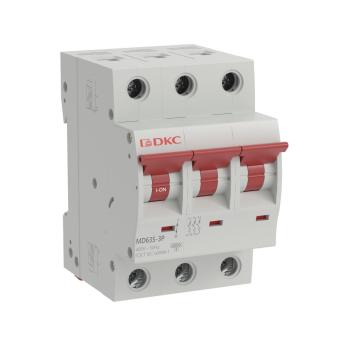 Автомат 3P 6A MD63S DKC YON max хар-ка C 4,5кА
