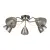 Потолочная люстра LILY A4366PL-5BK<br/> Arte Lamp