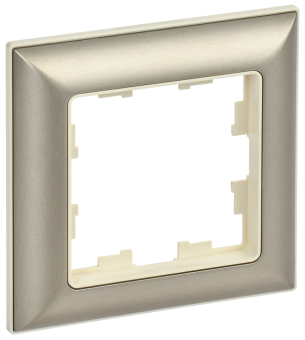 Рамка 1-я Бежевый/Шампань Brite