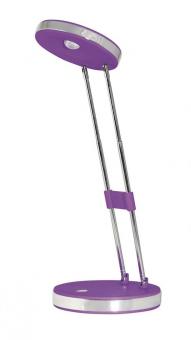 Настольная лампа светодиодная PTL-620 4W 3500K фиолетовая Jazzway