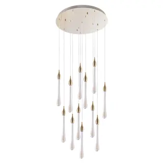 Каскадная люстра Raindrop A1803LM-36PB Arte Lamp