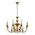 Подвесная люстра Collinetta A4094LM-12PB Arte Lamp
