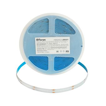 Лента светодиодная 24V 14Вт/м IP20 480SMD/2110 RGB 5м. LS531 COB Feron