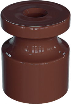 Изолятор универсальный пластиковый, цвет - какао(100шт/уп)