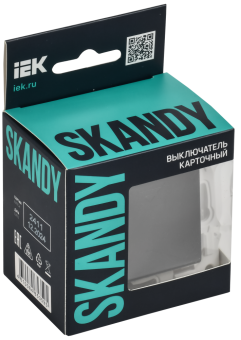 Выключатель карточный 30А С/У Титан Skandy