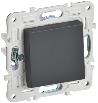 Выключатель 1-кл 10А С/У Титан Skandy