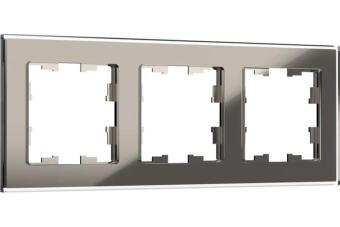 Рамка 3-я Cтекло Дымчатый Brite