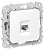 Розетка RJ45 кат.5Е UTP С/У Белый FLITE