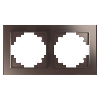 Рамка 2-я стекло Шоколад Катрин