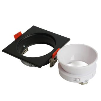 Светильник встраиваемый  DL3112 потолочный MR16 G5.3  черный + белый Feron