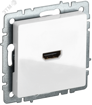 Розетка HDMI С/У Белый Brite