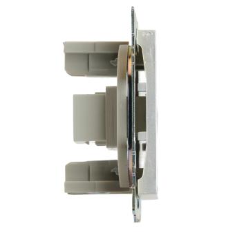 Розетка HDMI Серебро Катрин