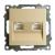 Розетка RJ45+RJ45 С/У Золото Катрин Розетка RJ45+RJ45 С/У Золото Катрин