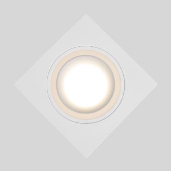 Встраиваемый светильник Glim S 1091/1 белый Elektrostandard