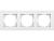 Рамка 3-я Матовый белый A07 Donel