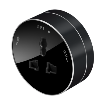 Розетка 1-м.13А/250В Антрацит MultiTrack Systeme Electric
