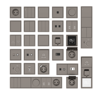 Клавиша 2-кл Сталь DA Donel