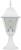 Светильник садово-парковый «Классика» (НТУ)  4104 1*60W, E27, 230V, IP44, цвет белый, 4-х гранник, на постамент, 150*150*410мм Feron