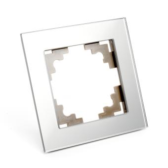 Рамка 1-я стекло Серебро Катрин