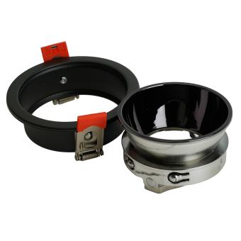 Светильник встраиваемый  DL3102 потолочный MR16 G5.3  черный + черный хромFeron