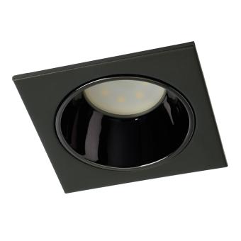 Светильник встраиваемый  DL3112 потолочный MR16 G5.3  черный + черный хром Feron
