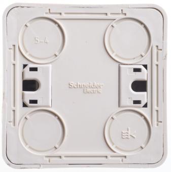 Выключатель 2-кл 10А О/У Кремовый Etude