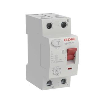 УЗО 2P 40A 100mA ВДТ MAX MDL100 тип АС DKC YON max