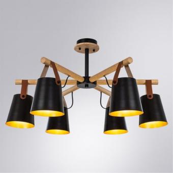 Потолочная люстра A7032PL-6BK Arte Lamp