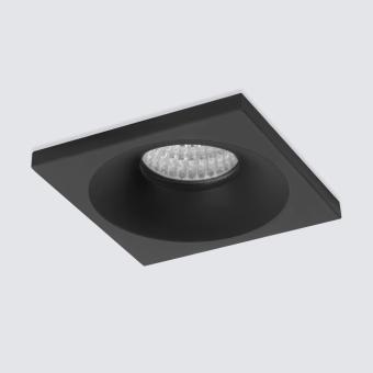 Встраиваемый светильник Plain S 15271 3W 4200K черный Elektrostandard