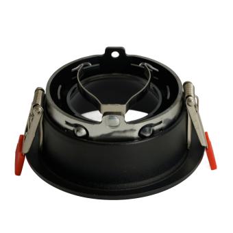 Светильник встраиваемый  DL3102 потолочный MR16 G5.3  черный + черный хромFeron