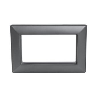 Рамка  2-я без перемычки Графит Катрин