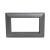Рамка 2-я без перемычки Графит Катрин Рамка 2-я без перемычки Графит Катрин